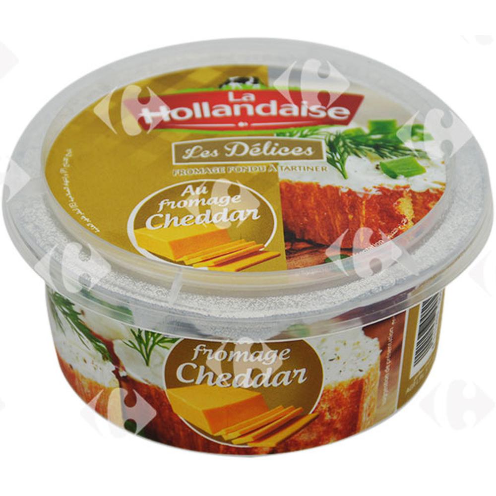 [412306] Les Délices de La Hollandaise Goût Cheddar 150g