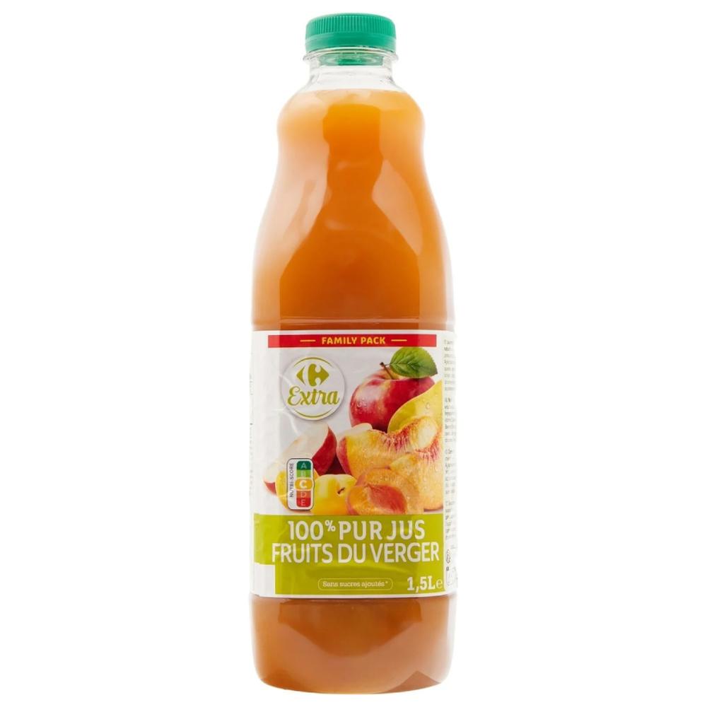 Pur Jus Fruits du Verger Carrefour 1,5L
