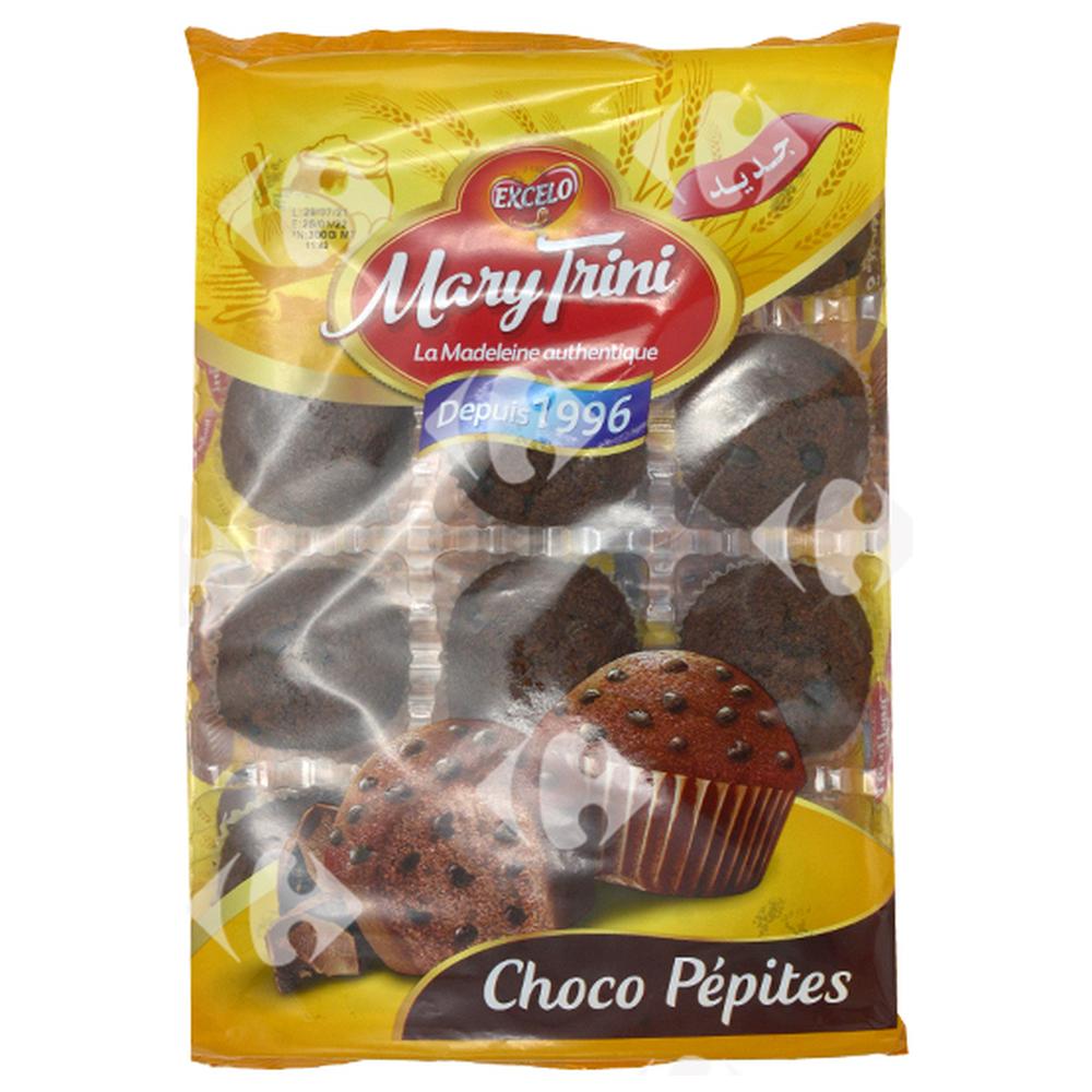 Madeleines aux Pépites de Chocolat Mary Trini 300g