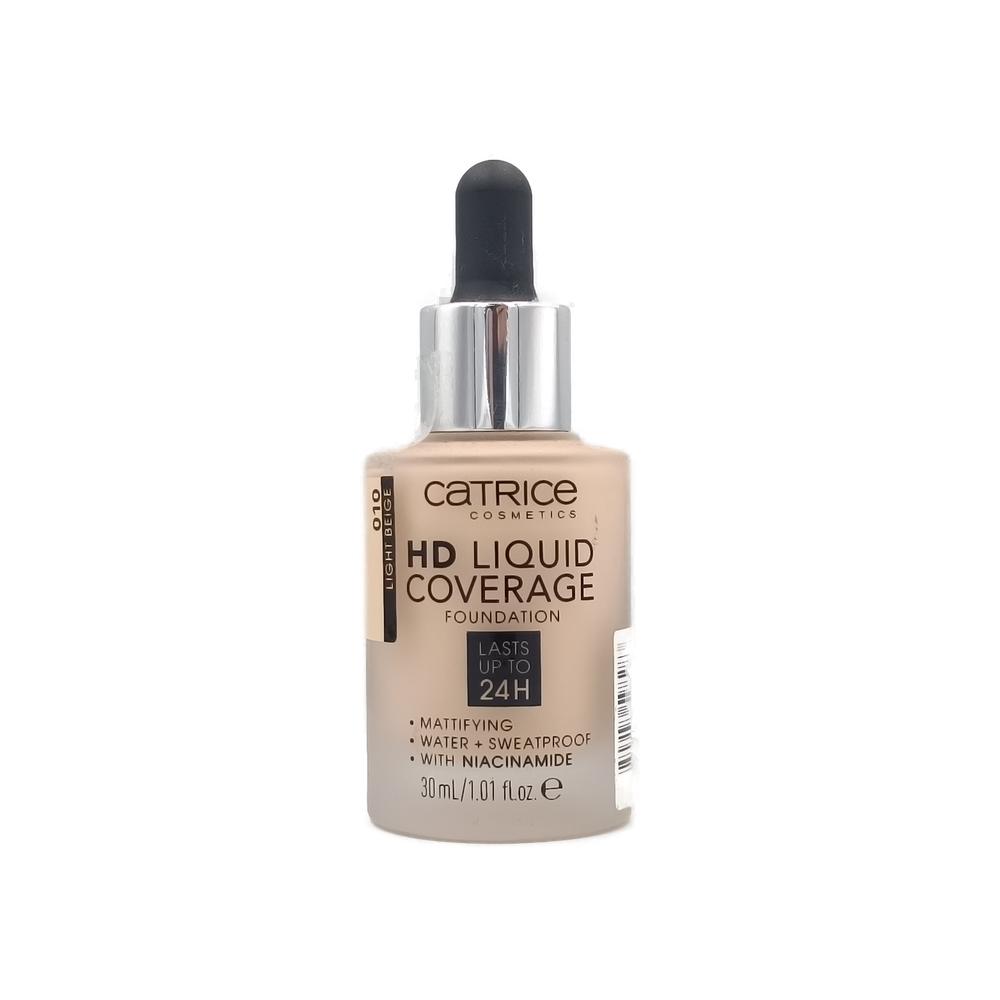 [636742] Fond de Teint Liquid Coverage HD 010 Catrice 30ml