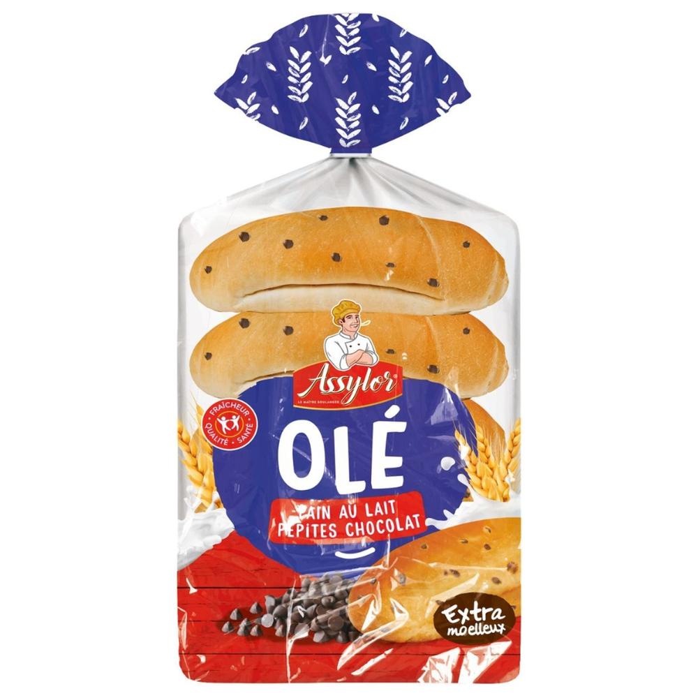 [628203] Pain au Lait et aux Pépites de Chocolat Assylor 245g 5 unités