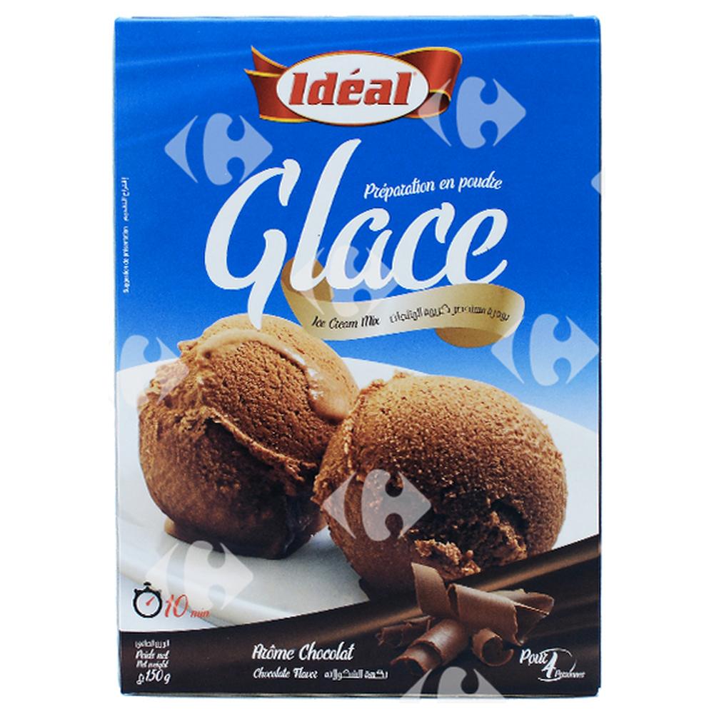 Crème Glacée Chocolat à Préparer Idéal 120g