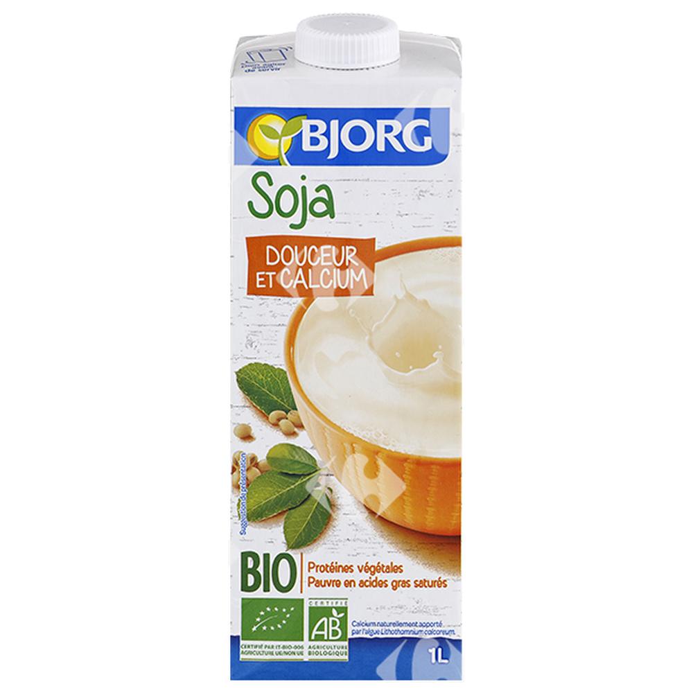 Boisson Végétale Soja Calcium Bio Bjorg 1L