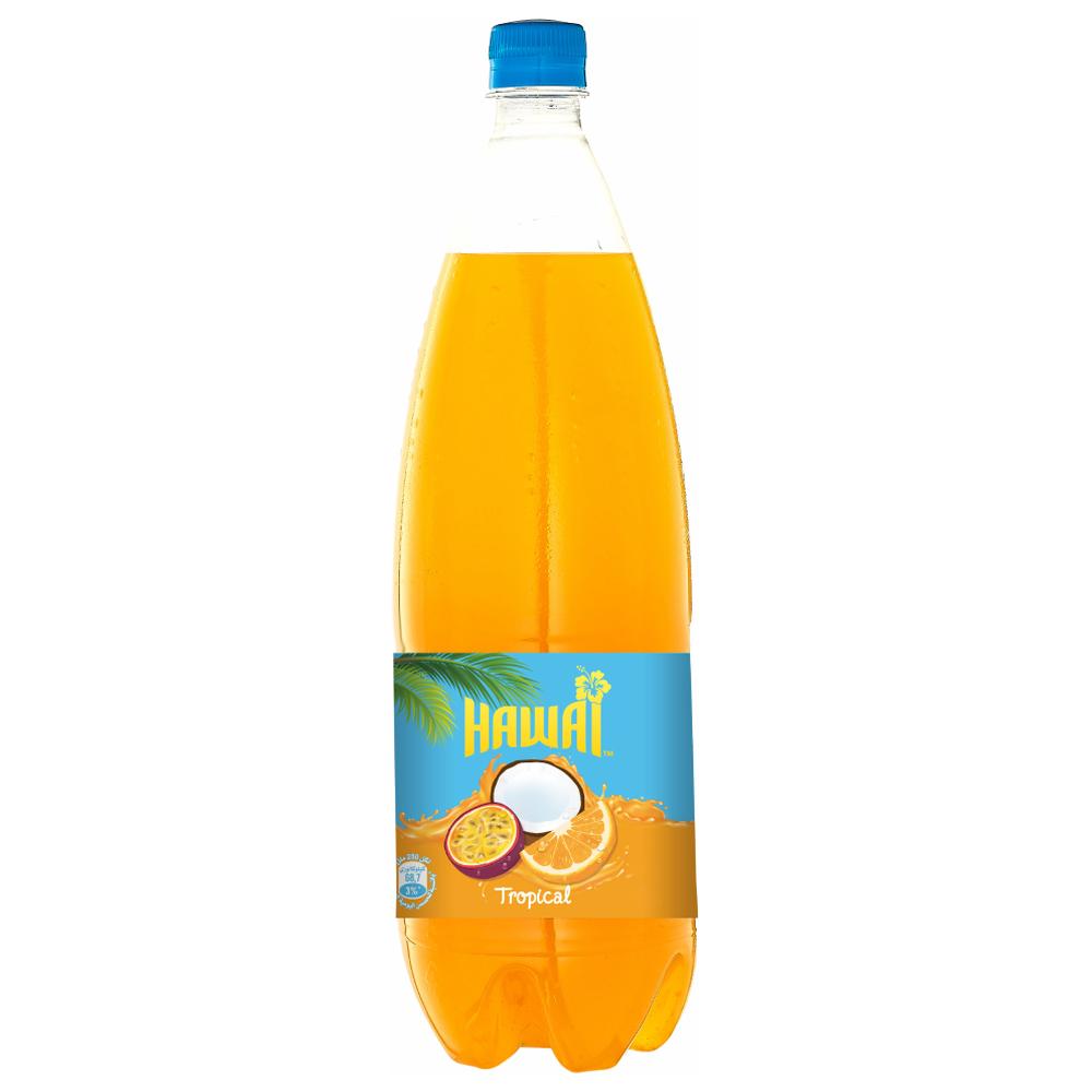 [9766] Boisson gazeuse Hawai tropical bouteille 1,3L
