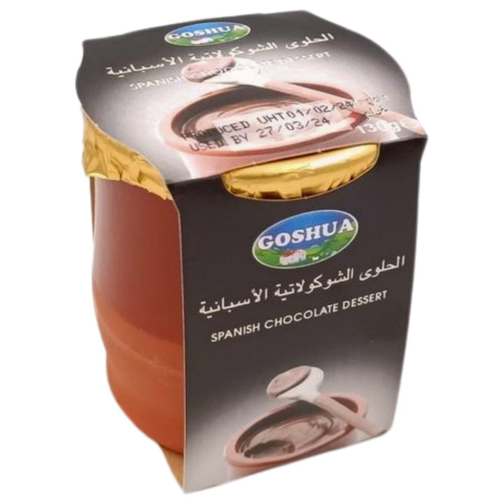 Flan Crème au Chocolat Goshua 130g.