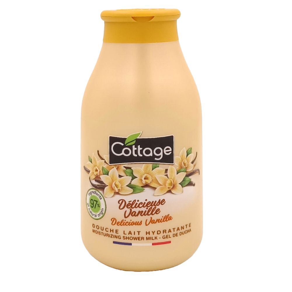 [648517] Douche Lait Délicieuse Vanille Cottage 250ml