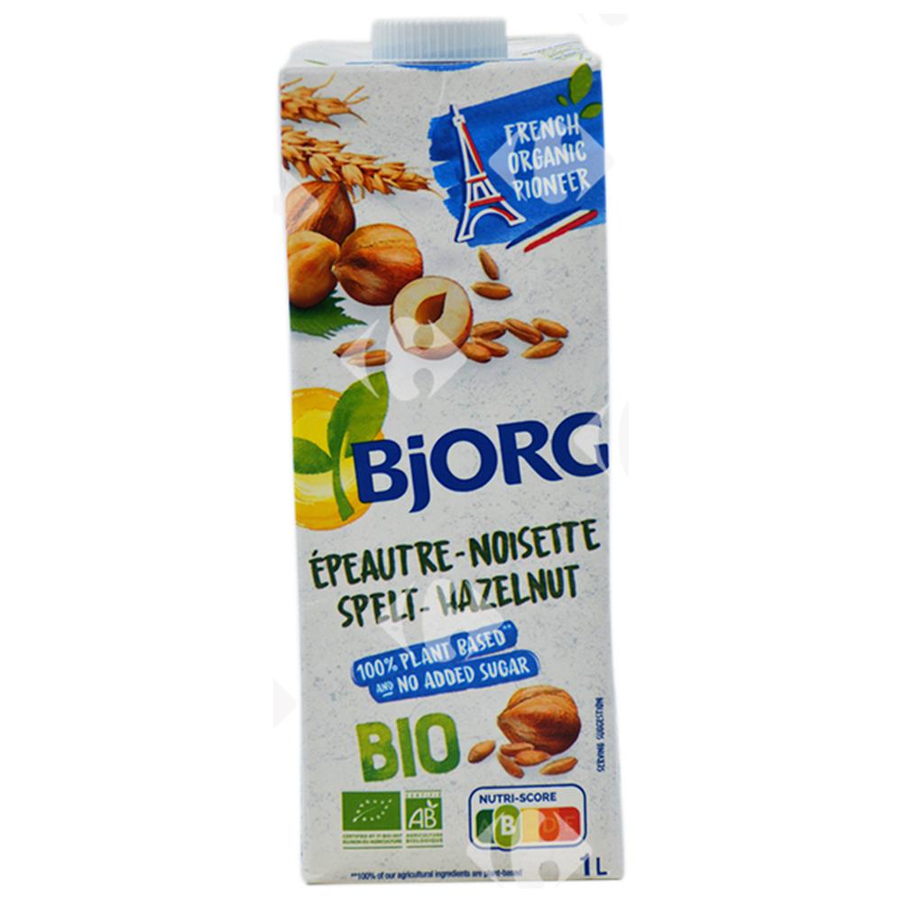 [609666] Boisson Végétale Épeautre et Noisette Bio Sans Sucres Ajoutés Bjorg 1L