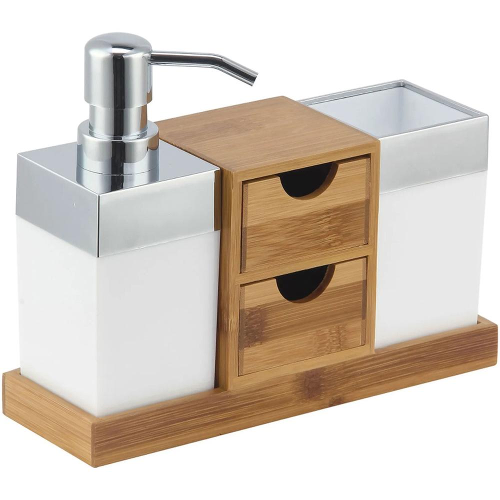 Set Accessoires Salle de Bain Posable.