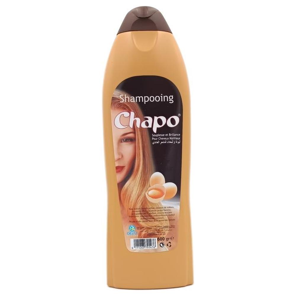 [413869] Shampooing pour Cheveux Normaux aux Œufs Chapo 600ml