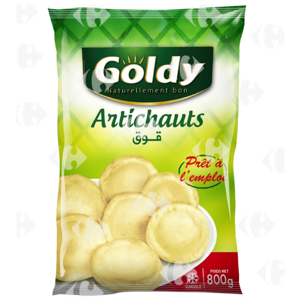 [481756] Fonds d'Artichauts Surgelés Goldy 800g.