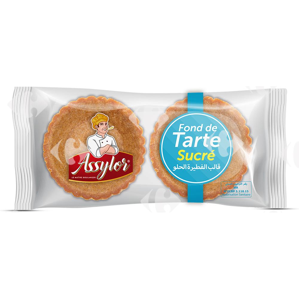 Fond de Tarte Sucré Assylor 8 pièces.