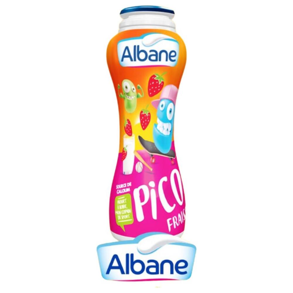 Yaourt à Boire Fraise Piko Albane 140g.