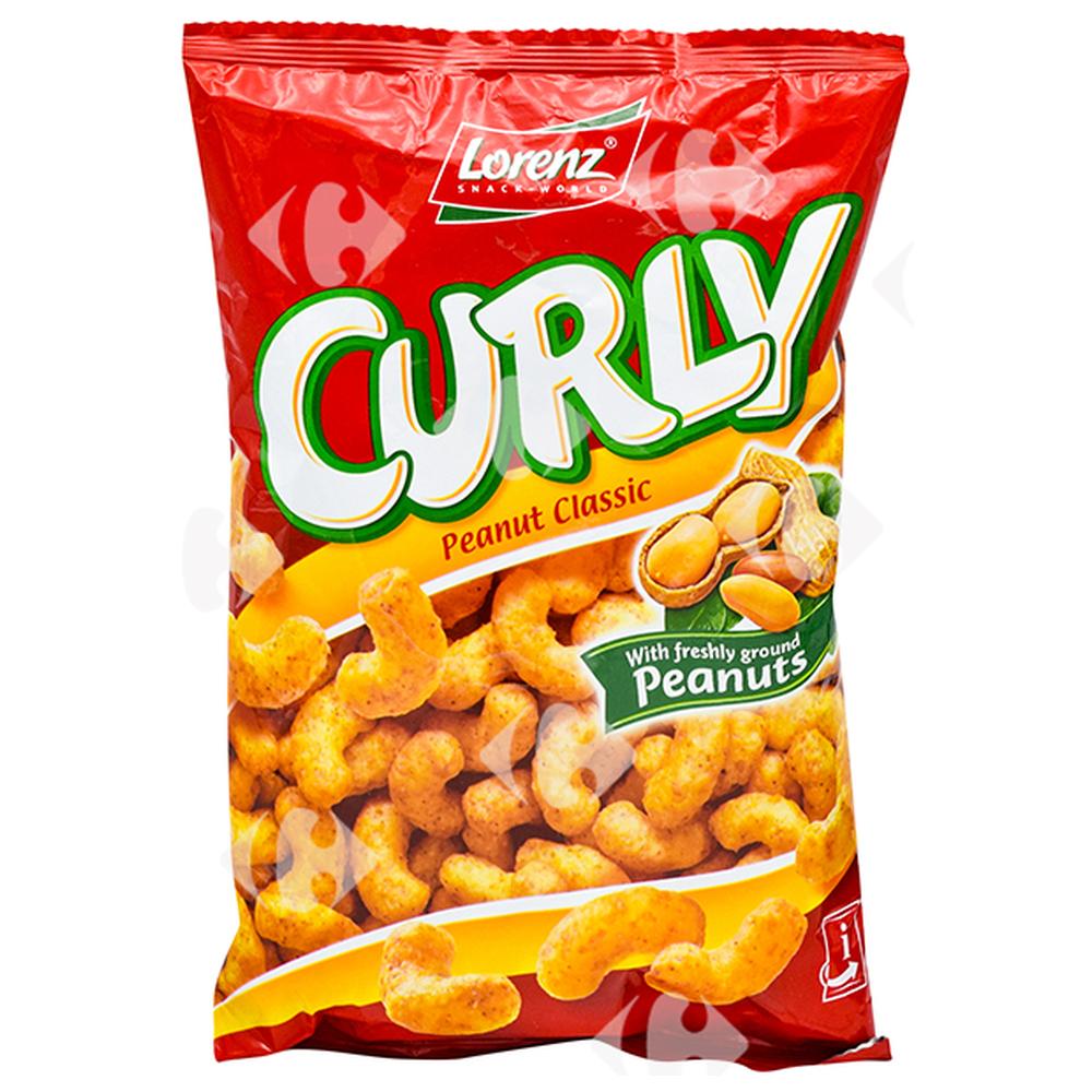 Cacahuètes Curly Classic Lorenz 60g.