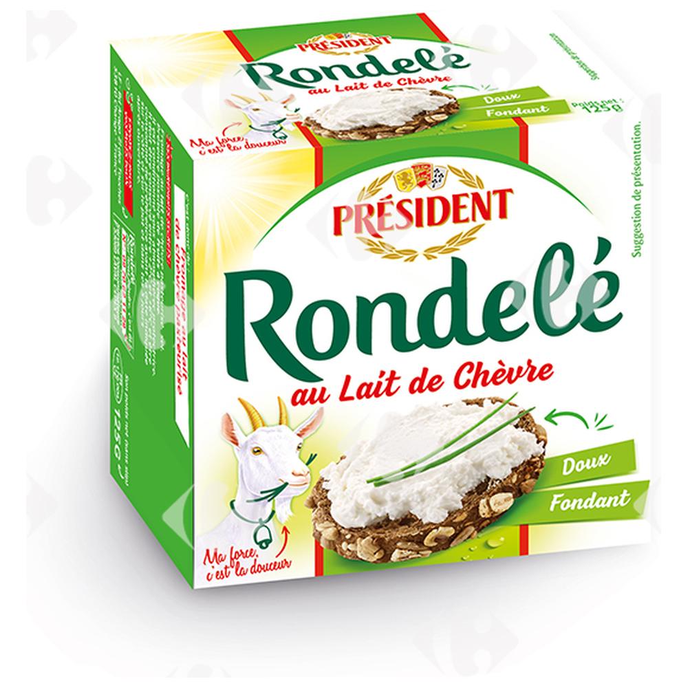 Rondelé au Chèvre Président 100g.