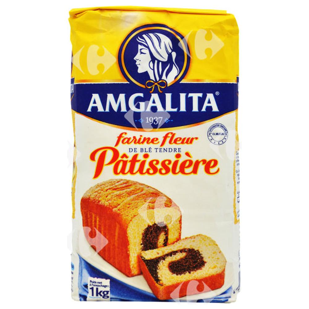 Farine Pâtissière Fleur de Blé Tendre Amgalita 1kg.