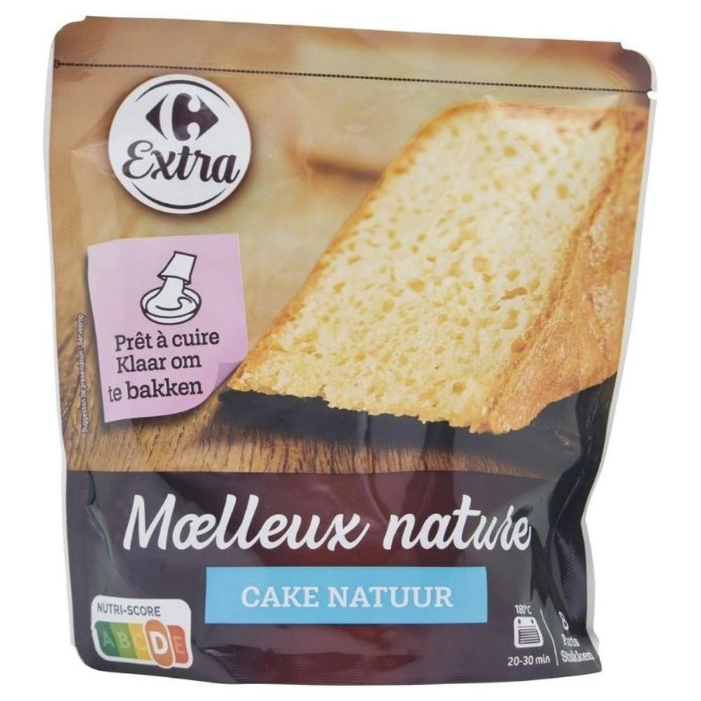 [637759] Préparation pour Moelleux Nature Carrefour 500g