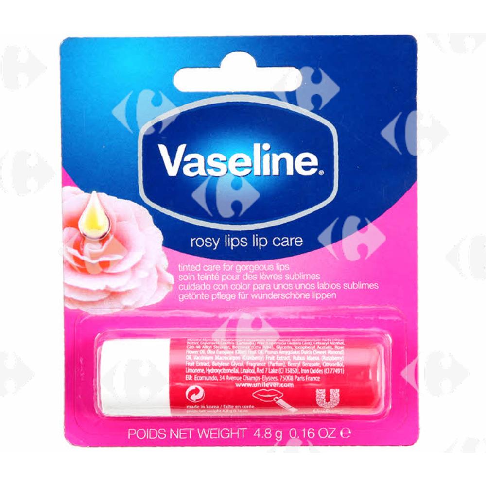 Baume à Lèvres Rose Vaseline 4g.