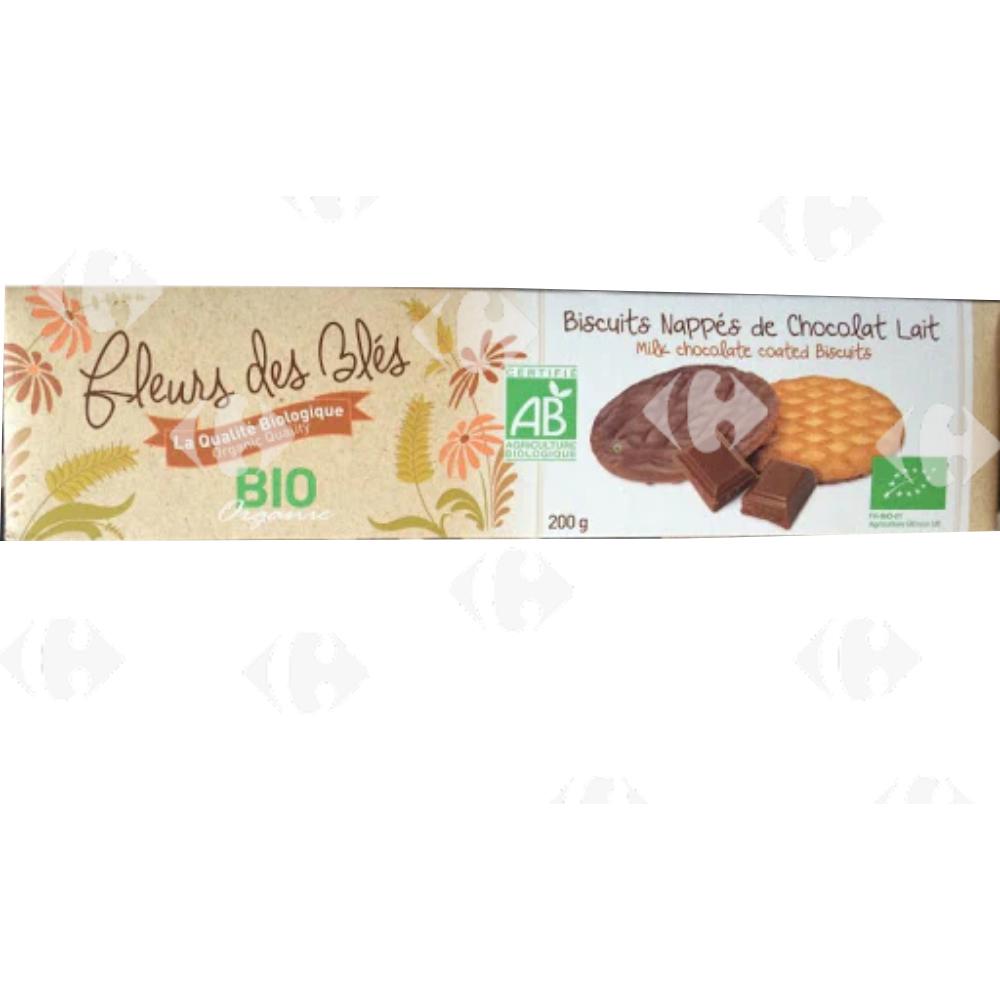 [682971] Sablé au Chocolat au Lait Bio Fleurs des Blés 200g