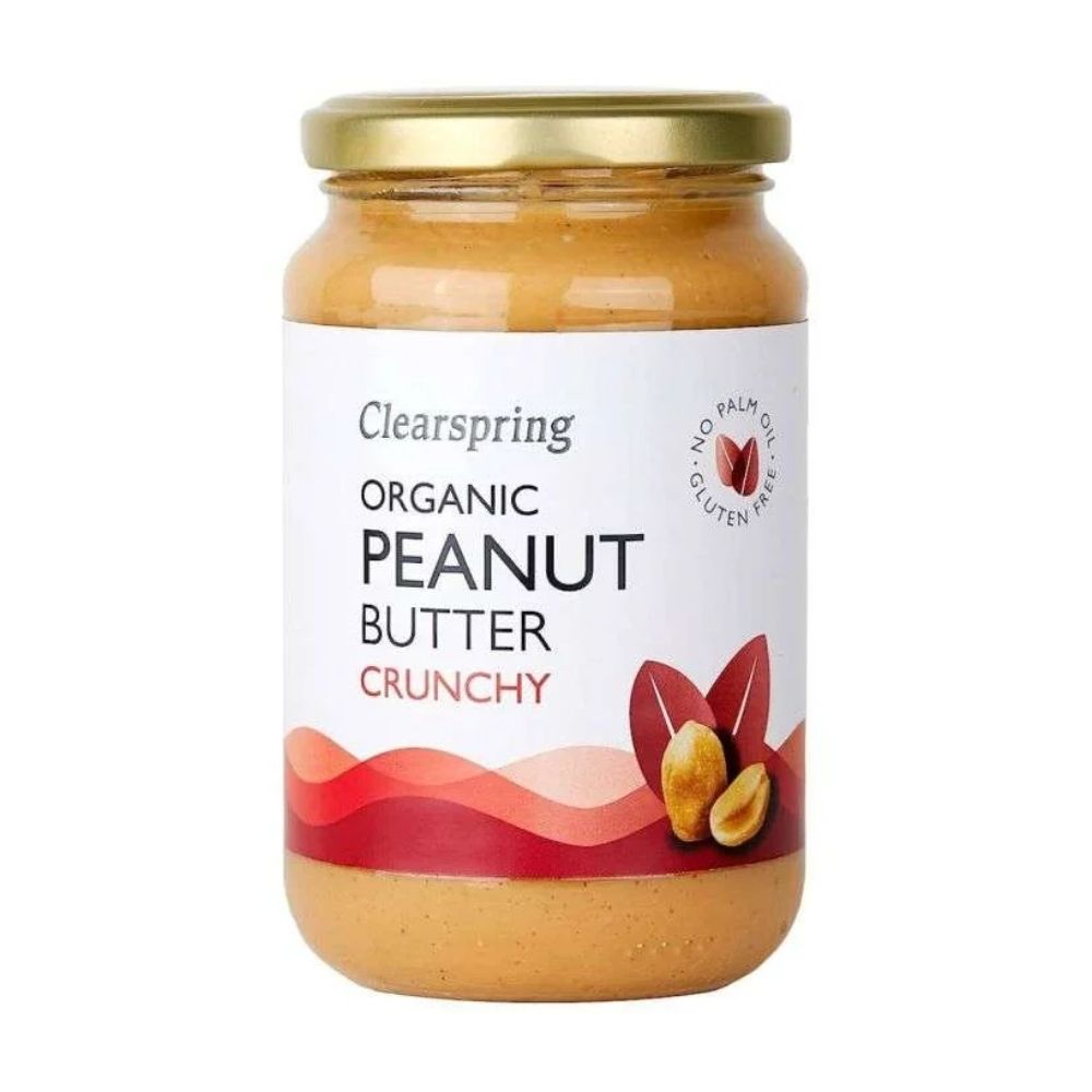 [683213] Beurre de Cacahuète Crunchy Bio Clearspring 350g