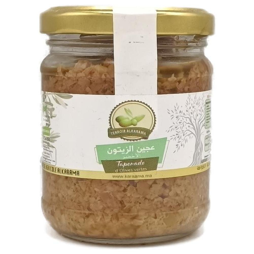 Tapenade d'Olives Vertes Karama 180g.