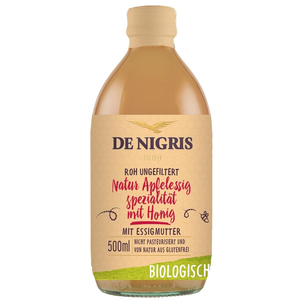 Vinaigre de Cidre Bio au Miel 500ml.