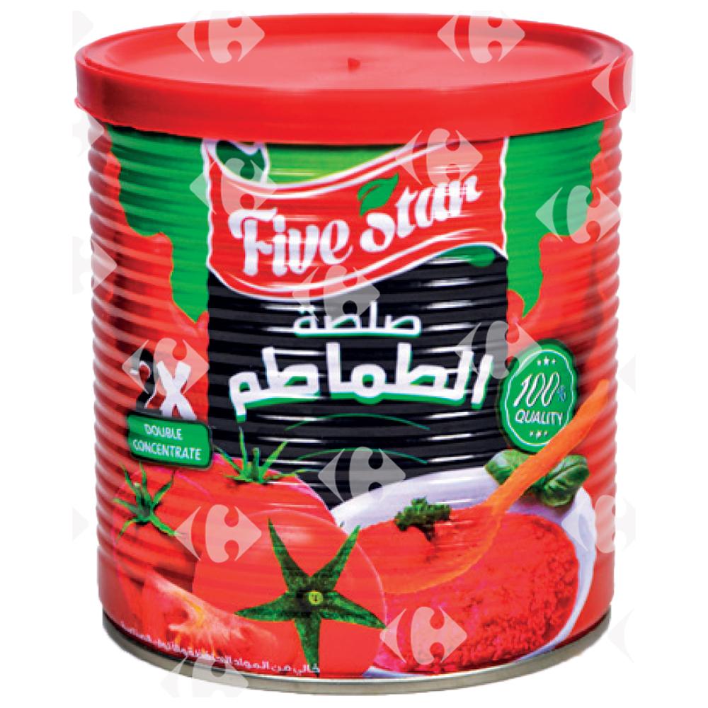 Concentré de Tomate Five Star 800g.