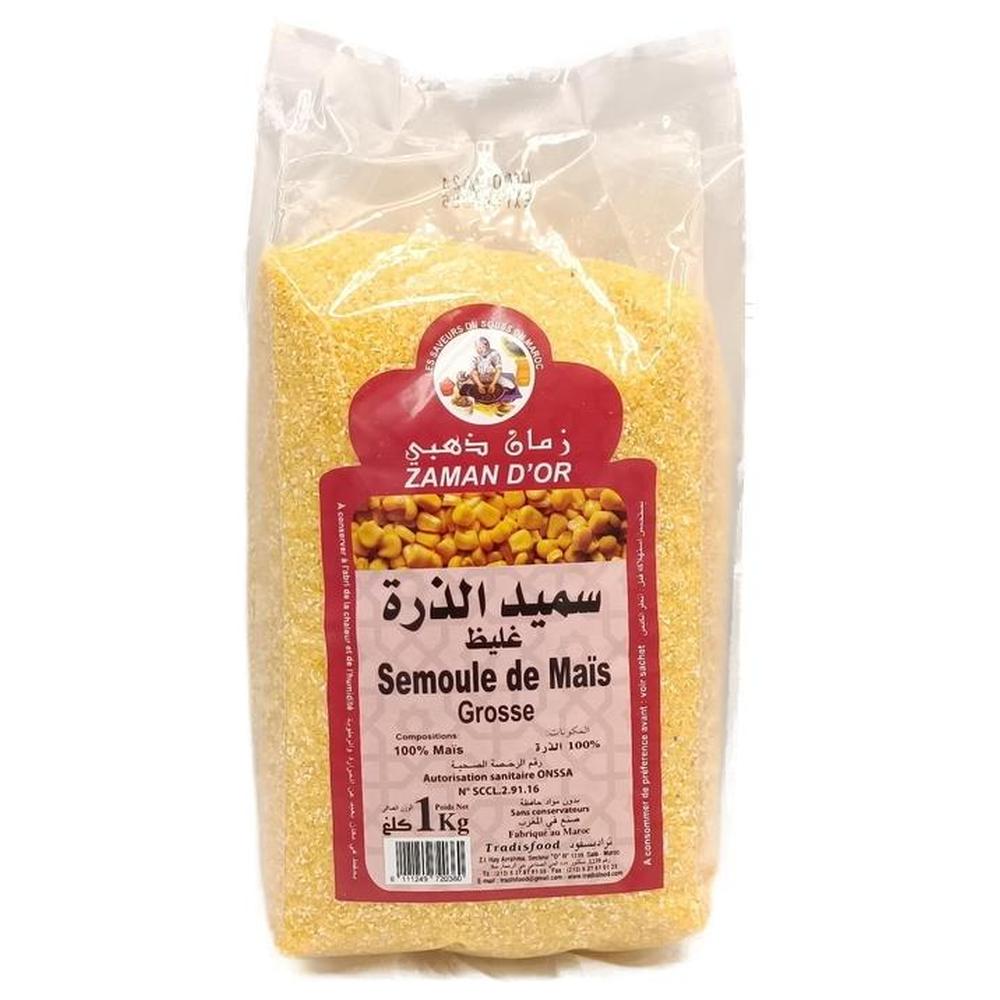 [537568] Semoule de Maïs Grosse Zaman d'Or 1kg.