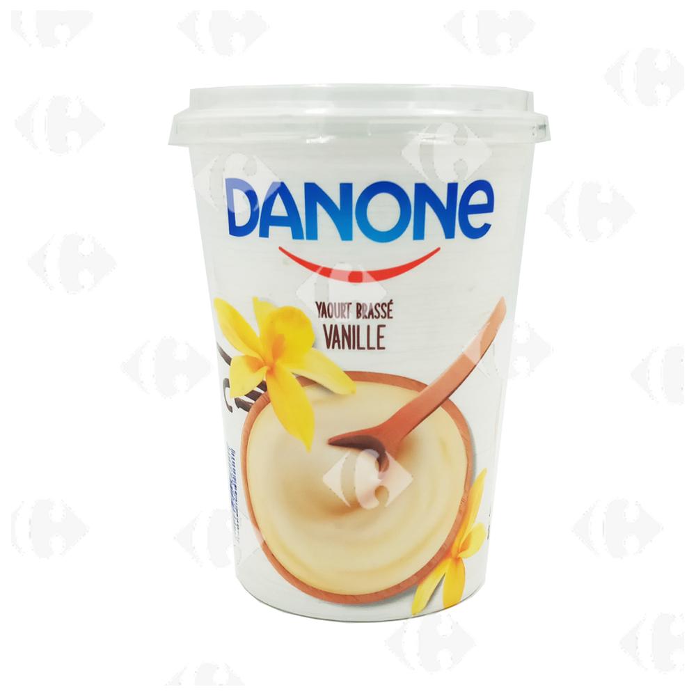[681512] Yaourt Brassé Vanille Danone 480g.