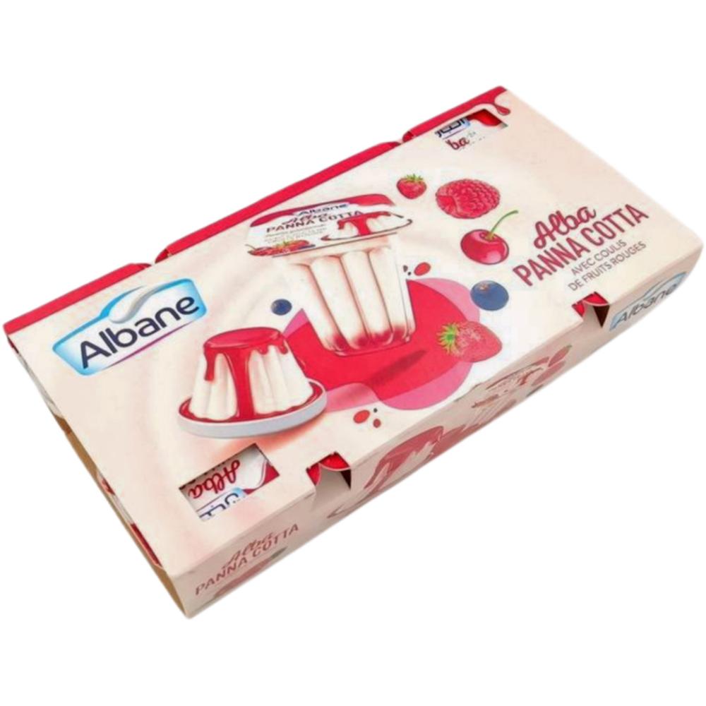 Pack Panna Cotta Albane 8x80g.