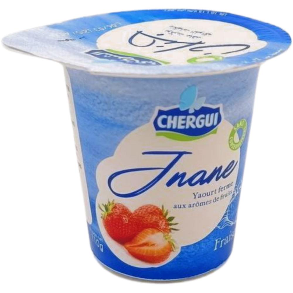 Yaourt à Cuillère Fraise Jnane Chergui 110g.