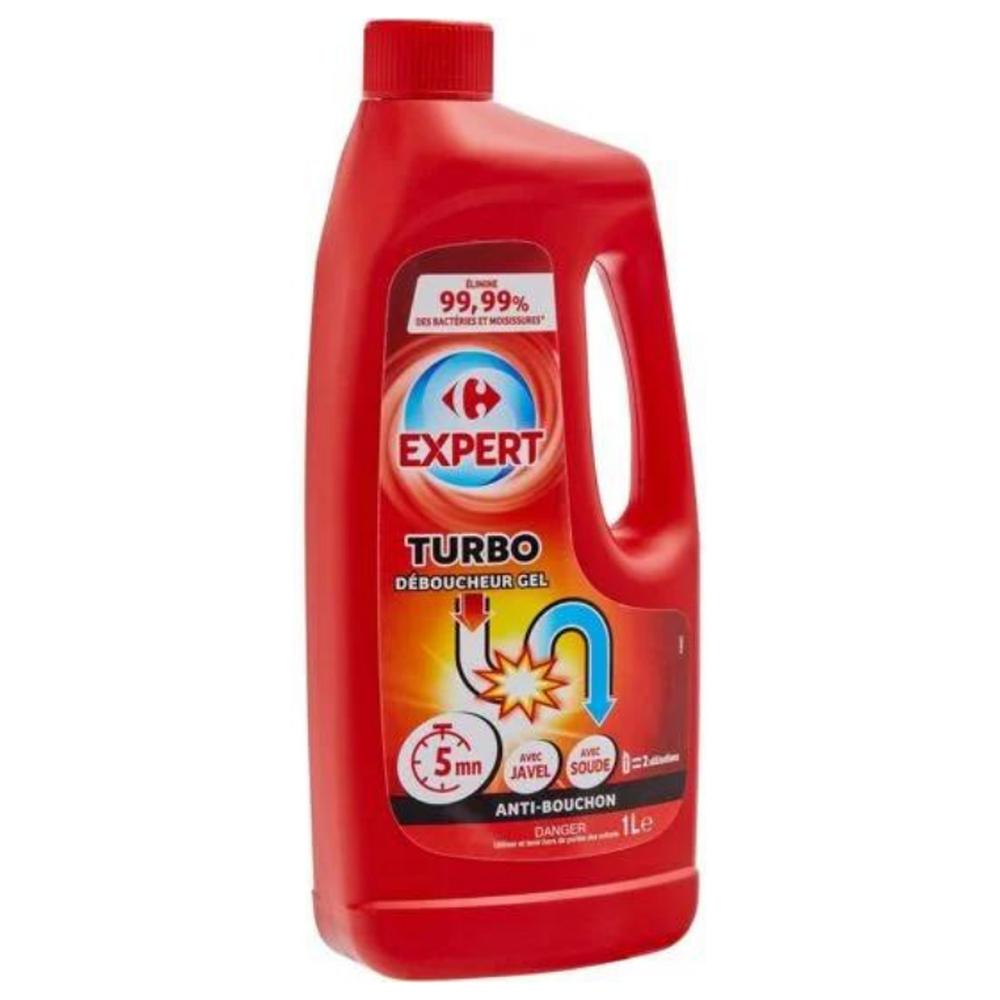 Déboucheur Gel Turbo Carrefour Expert 1L