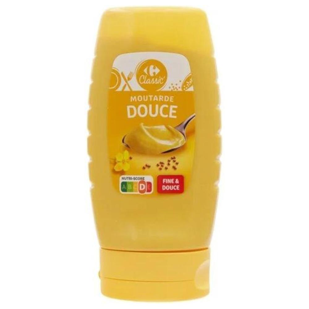 [713063] Moutarde Douce Carrefour Classic 225g