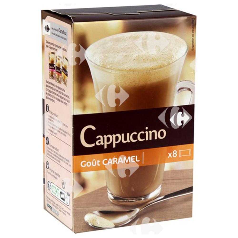 Stick Cappuccino Caramel Carrefour 8x17g