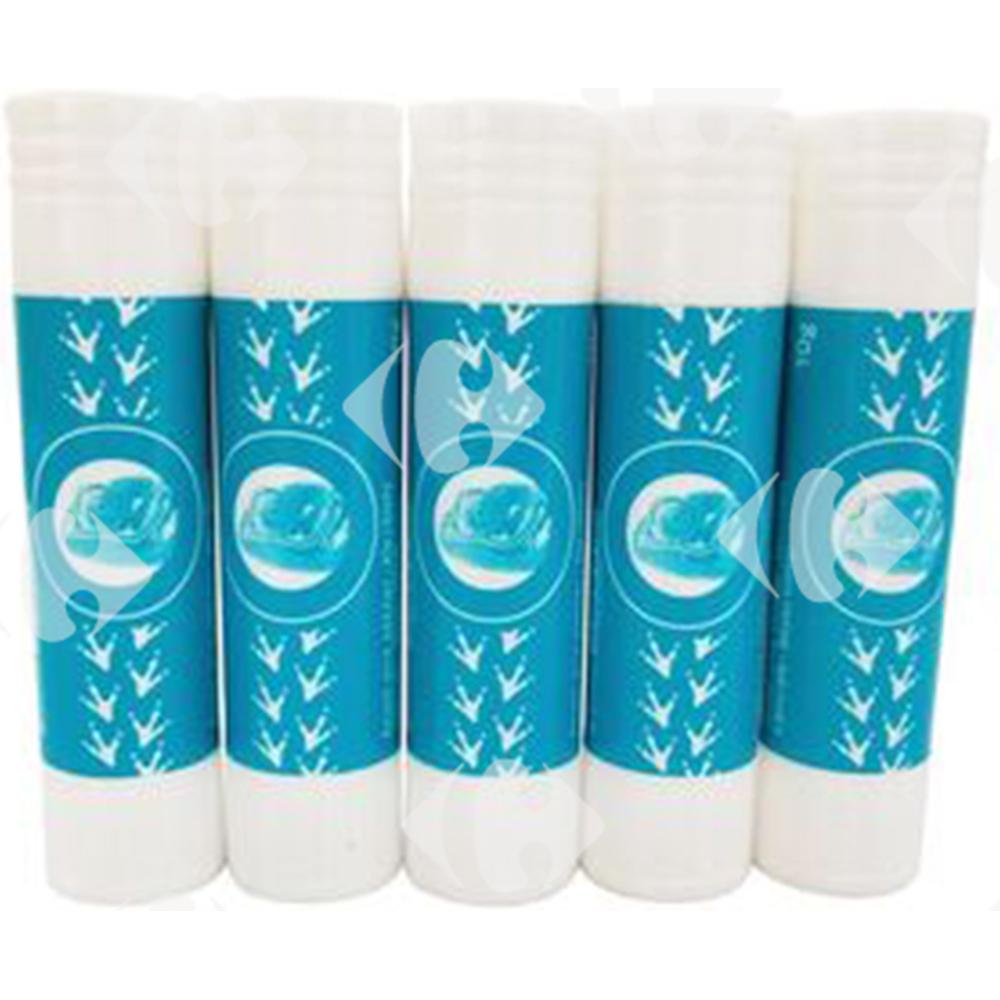 [316333] Lots de 5 Tubes de Colle Blanche PVP Carrefour 5x10g
