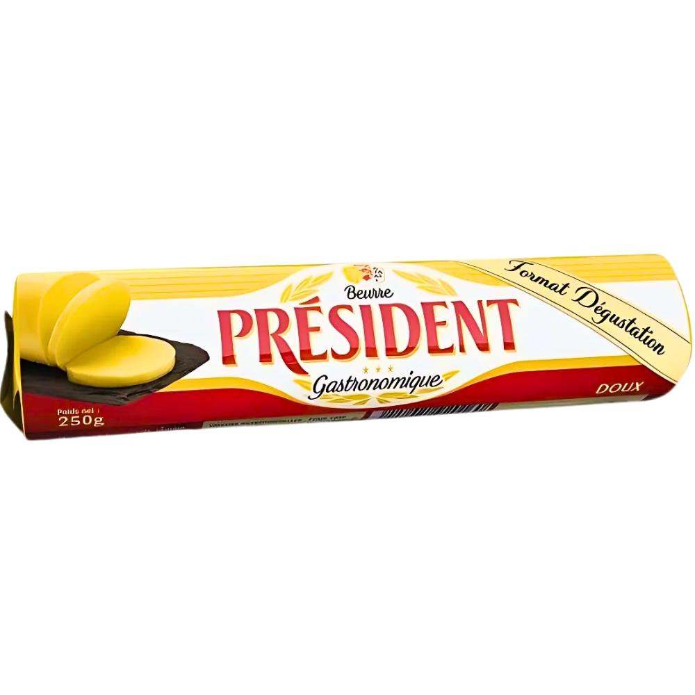 Beurre Doux Rouleau Président 250g