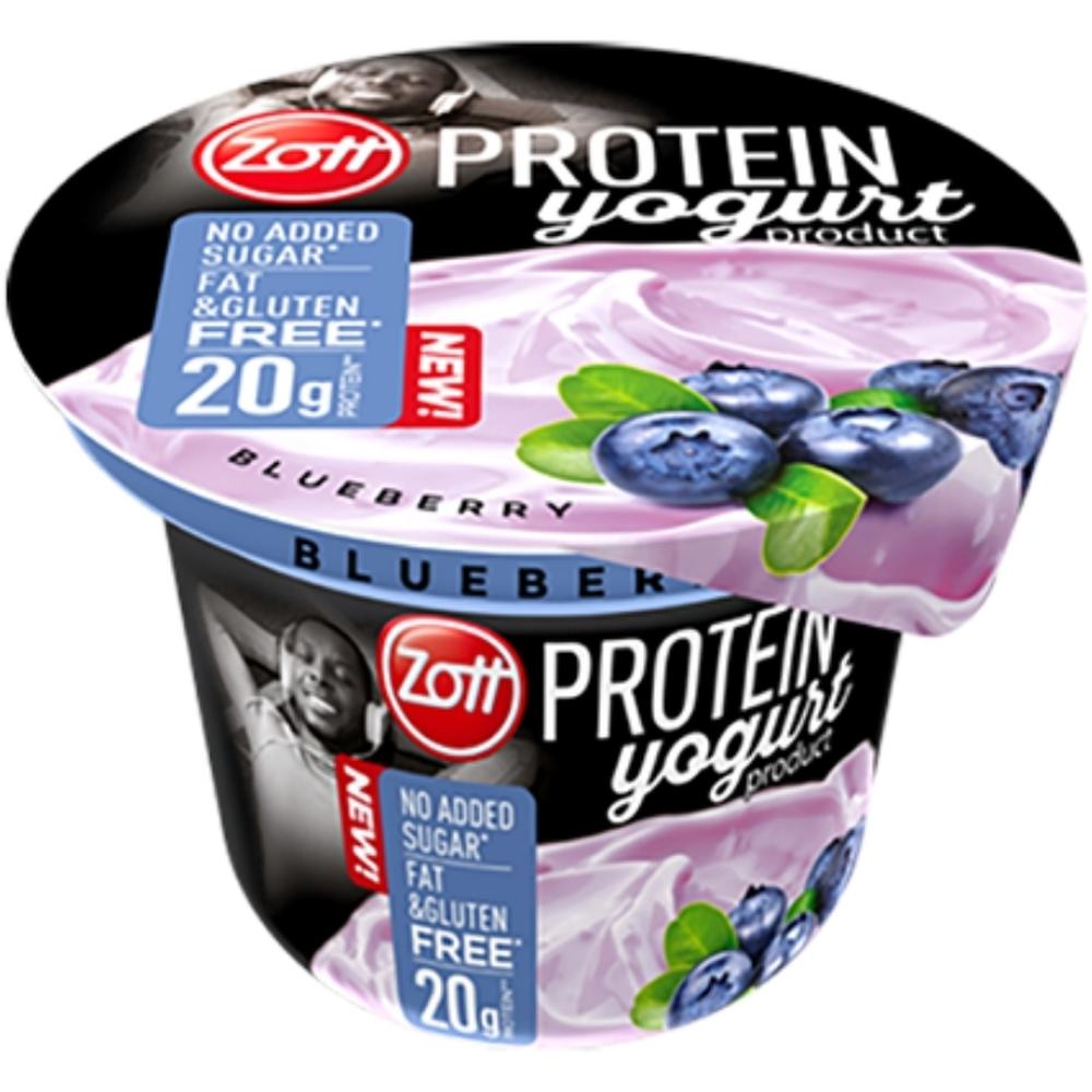 [710629] Yaourt Protéiné Myrtille Framboise Grenade Zott 200g