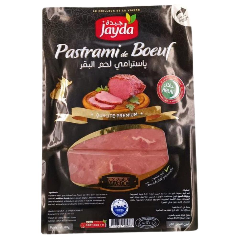 [643401] Pastrami de Boeuf Sous Vide - Charcuterie - Jayda 80g.