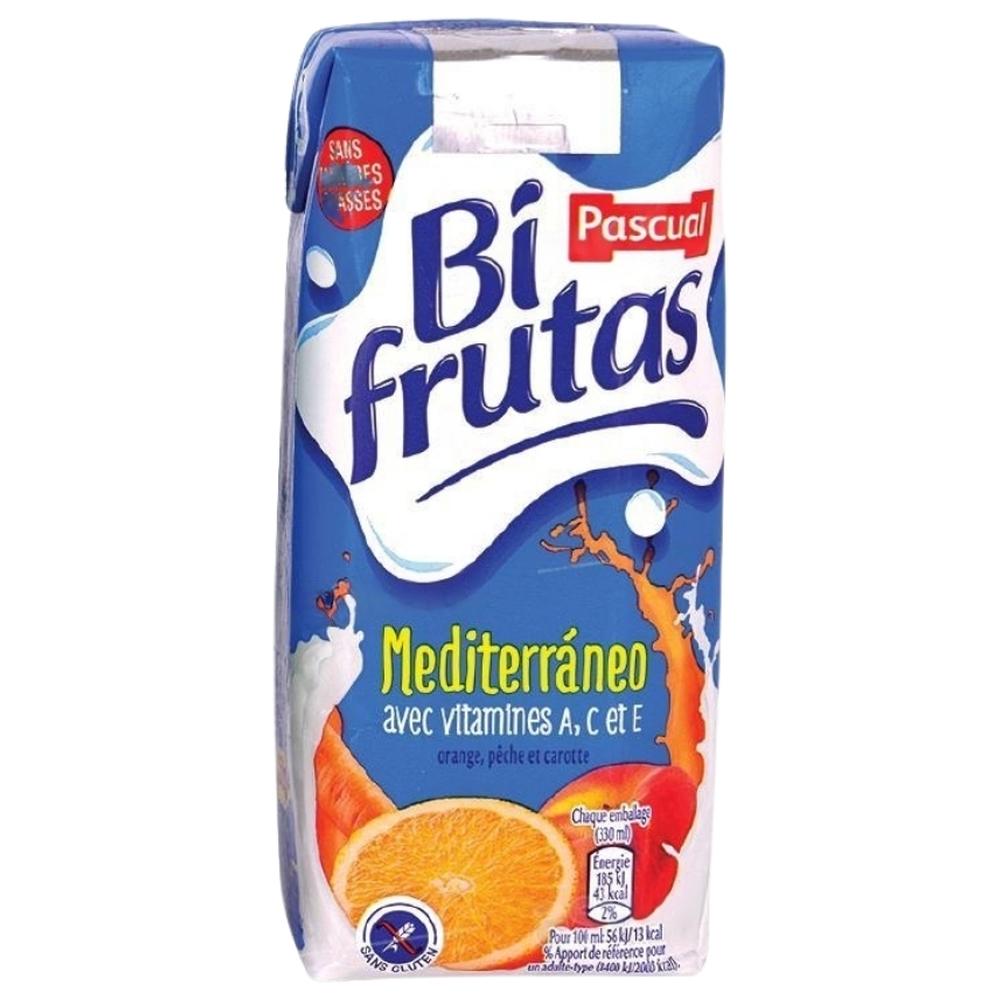 Jus au Lait Mediterraneo Bi Frutas 330ml