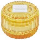 Bougie en Verre avec Couvercle Jaune Cannelle Kasa 5 cm