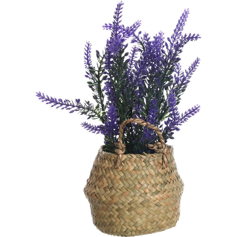 Pot Herbe Marine Lavande Artificielle Kasa 25cm