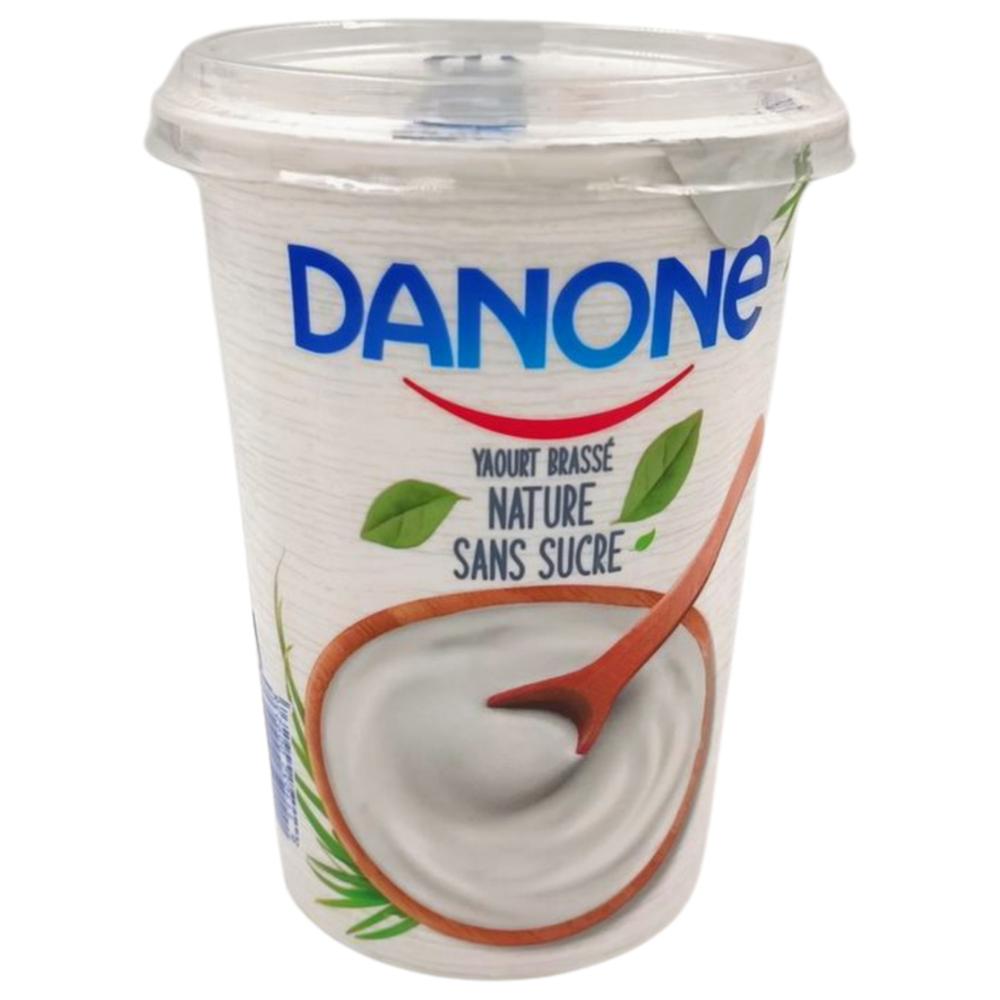 Yaourt Brassé Nature Sans Sucre Danone 480g.