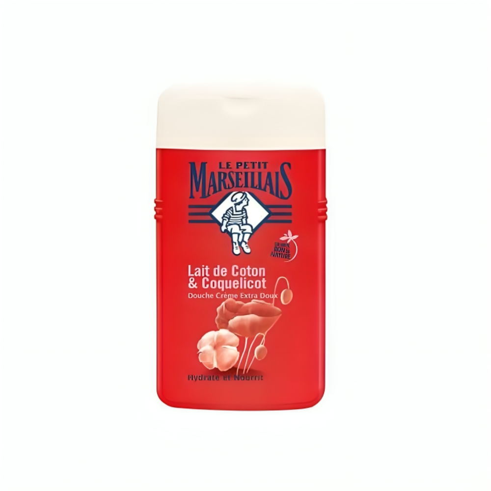[456355] Crème de Douche Coton & Coquelicot Le Petit Marseillais 250ml
