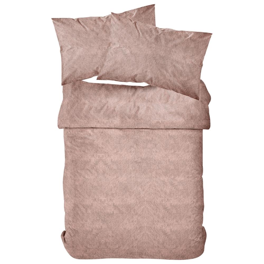 Housse Couette Rose Sherpa Kasa 240x220 cm