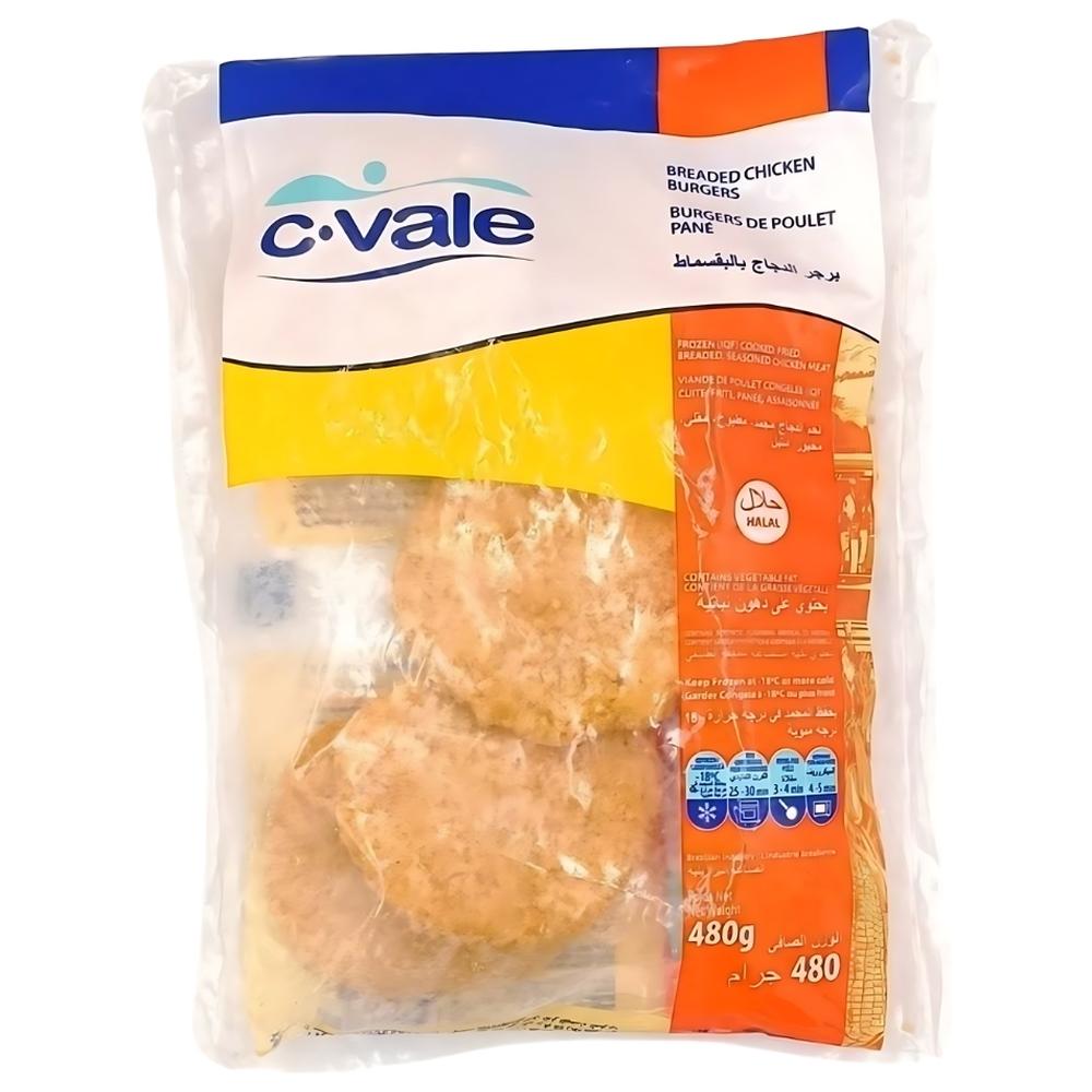 Burger de Poulet Pané C Vale 480g