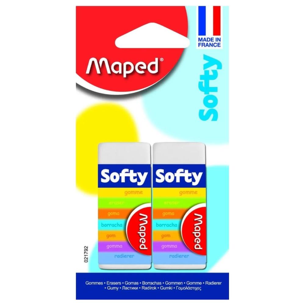 [30889] Gomme Softy Maped 2 pièces