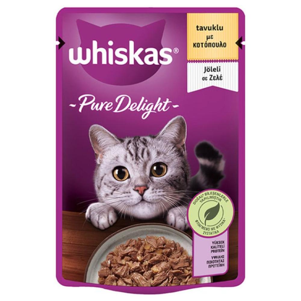 Pochon Pure Delight Poulet Whiskas 85g