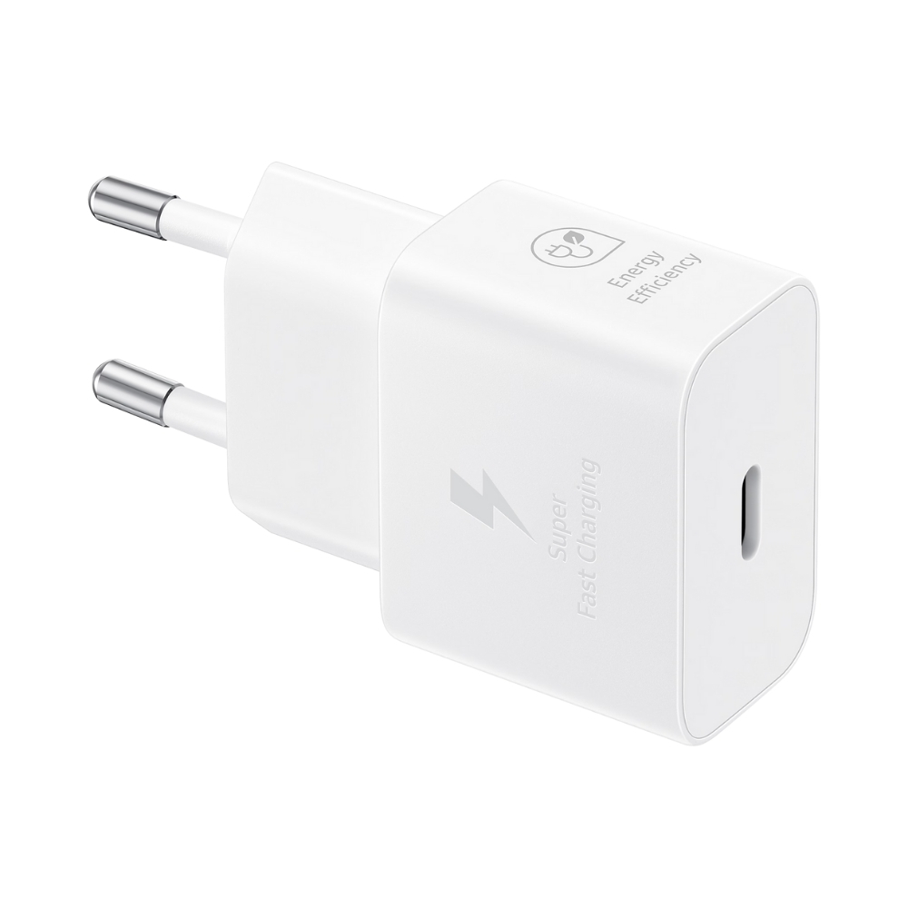 [707194] Chargeur Usb-C Secteur avec Câble Blanc Samsung 25W