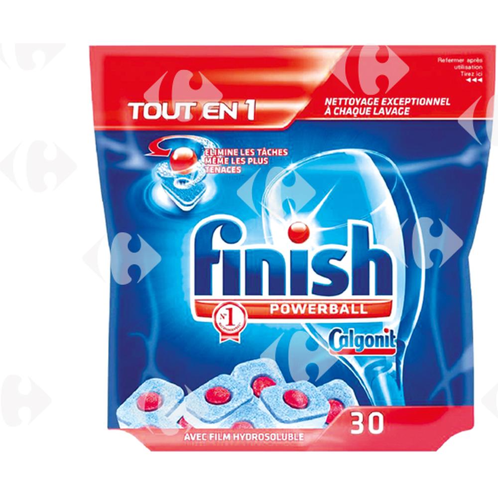 Tablettes pour Lave-Vaisselle all in 1 Finish 30 unités