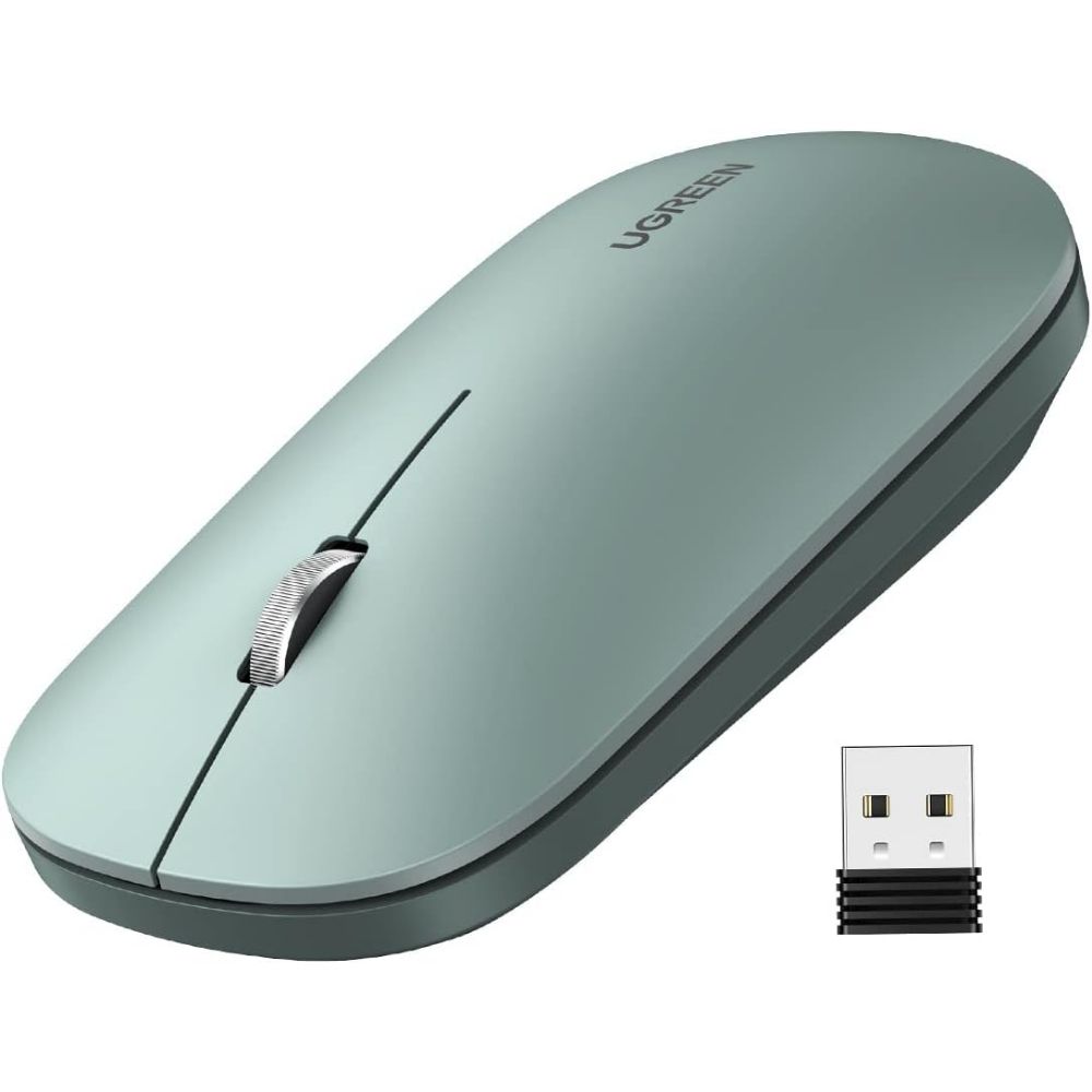 [736468] Souris sans Fil Ugreen Verte