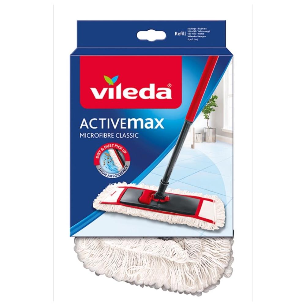 [5741] Recharge Microfibre Active Max Compatible avec Balai Vileda